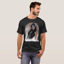 Suiker Skull Visie Blauwe Ogen Volle Maan