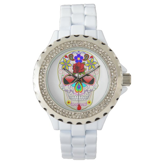 Suiker Skull Watch Horloge (Voorkant)