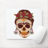 Suiker Skull Woman Muismat (Met muis)