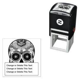 Suiker Skull Zelfinktende Stempel
