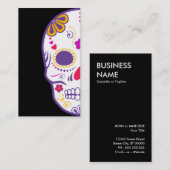 suiker skullz : 1 visitekaartje (Voorkant / Achterkant)