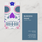 suiker skullz : 1 visitekaartje (Voorkant / Achterkant)