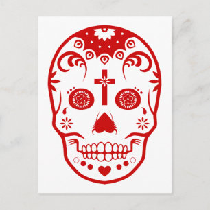 suiker skullz : 2 briefkaart