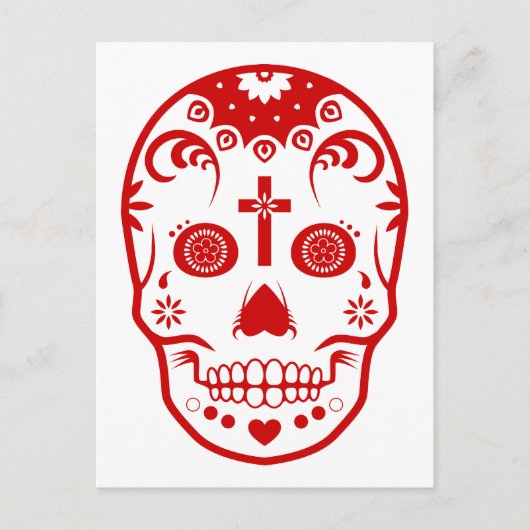 suiker skullz : 2 briefkaart (Voorkant)
