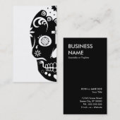 suiker skullz : 2 visitekaartje (Voorkant / Achterkant)