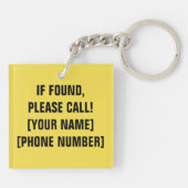 Suiker! Sleutelhanger (Achterkant)