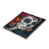 Suiker Snoep schedel Tegeltje (Zijkant)