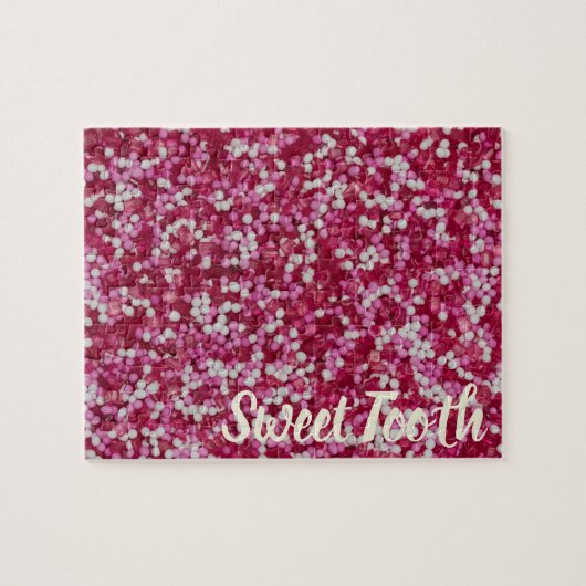 Suiker spinkelt kleurrijk cadeau voor bakkristalle legpuzzel (Horizontaal)