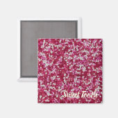 Suiker spinkelt kleurrijk cadeau voor bakkristalle magneet (Voorkant / Achterkant)