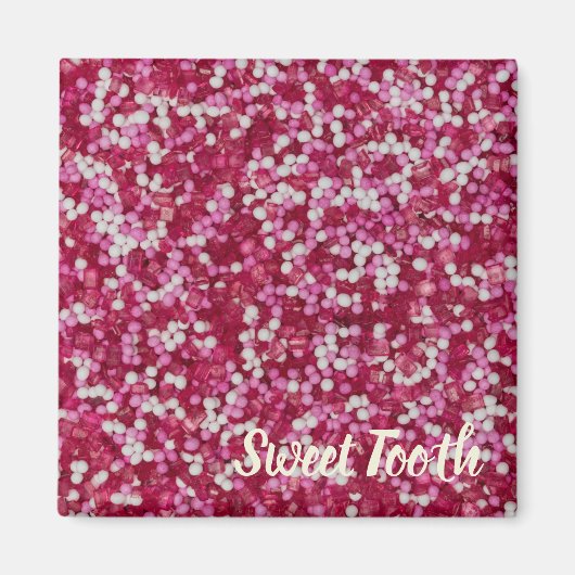 Suiker spinkelt kleurrijk cadeau voor bakkristalle magneet (Voorkant)