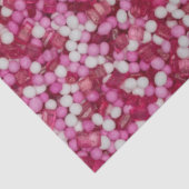 Suiker spinkelt kleurrijk cadeau voor bakkristalle tissuepapier (Detail)