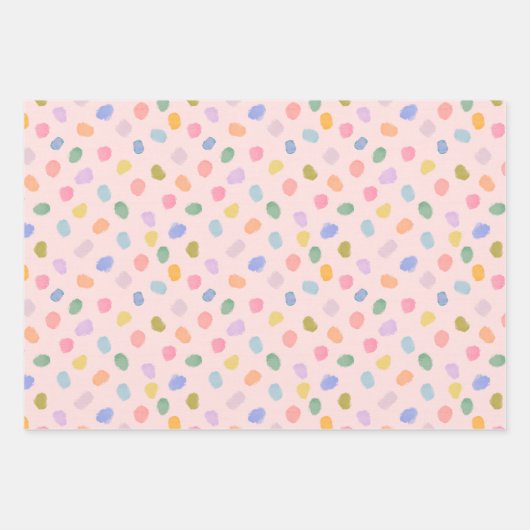 Suiker stippen inpakpapier vel (Voorkant 2)