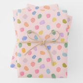 Suiker stippen inpakpapier vel (In situ)