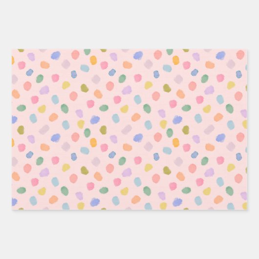 Suiker stippen inpakpapier vel (Voorkant)