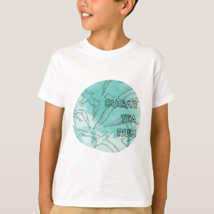 suiker thee en rum meeuwen t-shirt