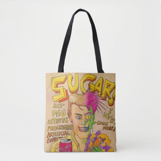 Suiker! Tote Bag (Voorkant)