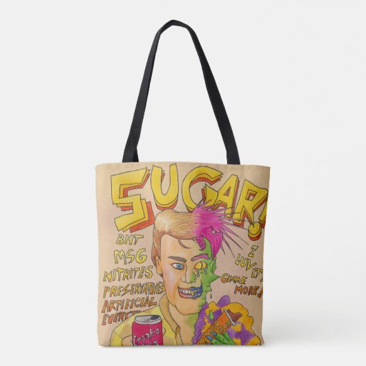 Suiker! Tote Bag (Achterkant)
