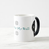 Suiker voor mijn Mok voor morphing van de schedel (Voorkant rechts)