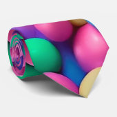 Suiker waait een snoep patroon mannen stropdas (Opgerold)