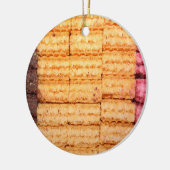 Suiker Wafer Cookies Keramisch Ornament (Links)