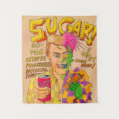 Suiker! Wandkleed (Voorkant)