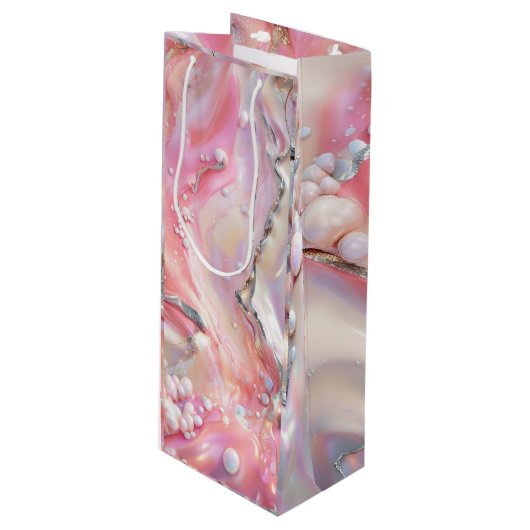 Suiker Wijn Cadeautas (Voorkant Gekanteld)