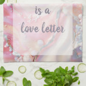 Suiker - Wit Theedoek (Gevouwen)