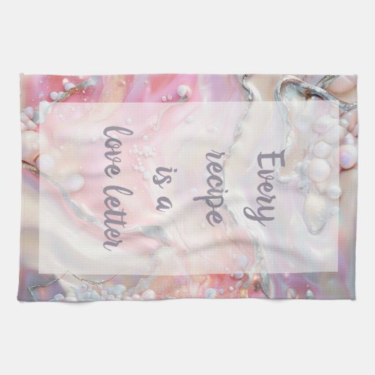 Suiker - Wit Theedoek (Horizontaal)