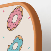 Suiker zoet donut patroon pickleball paddle (Links Detail)