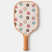 Suiker zoet donut patroon pickleball paddle (Achterkant)
