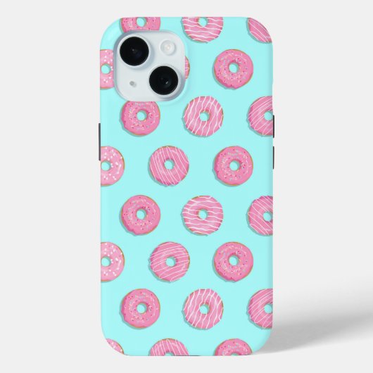 Suiker Zoet Roze Geglazuurde Donuts Case-Mate iPhone Case (Achterkant)