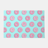 Suiker Zoet Roze Geglazuurde Donuts Deurmat (Voorkant)