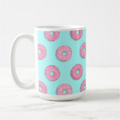 Suiker Zoet Roze Geglazuurde Donuts Koffiemok (Links)