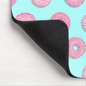 Suiker Zoet Roze Geglazuurde Donuts Muismat (Hoek)