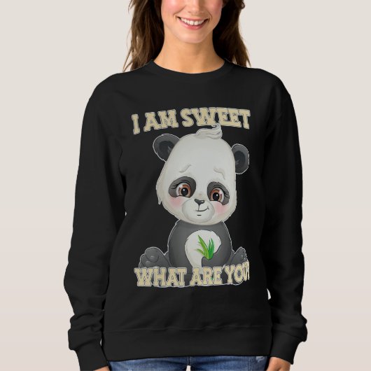 Suiker Zoete Panda Trui (Voorkant)