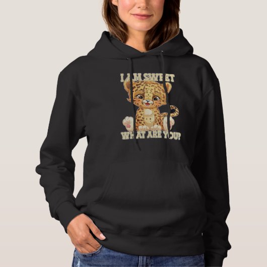 Suiker Zoete Tijger Hoodie (Voorkant)