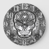 Suiker: zwart en wit grote klok (Voorkant)