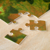 Suikeraple laat de herfst van Splendor Legpuzzel (Zijkant)