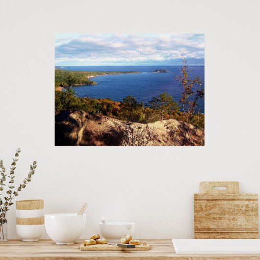 Suikerberg in het najaar poster (Keuken)