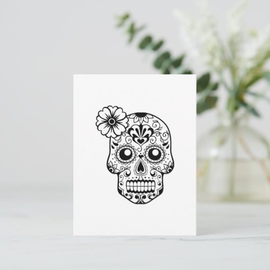 Suikerbloem Briefkaart (Staand voorkant)