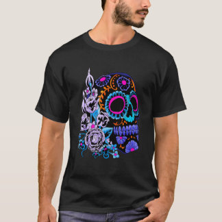 Suikerbloemen Dag van de dode dia Muertos I T-shirt
