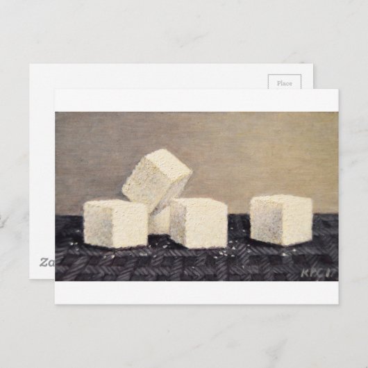 Suikerblokken Briefkaart (Voorkant / Achterkant)