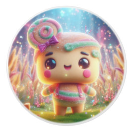 Suikerbrood I Keramische Knop