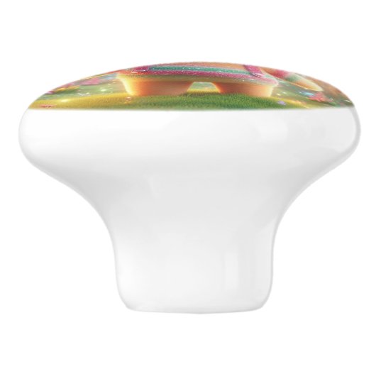 Suikerbrood I Keramische Knop (Zijkant)