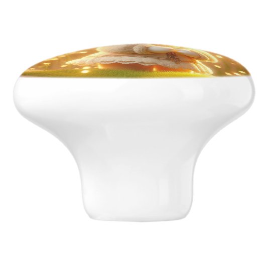 Suikerbrood II Keramische Knop (Zijkant)