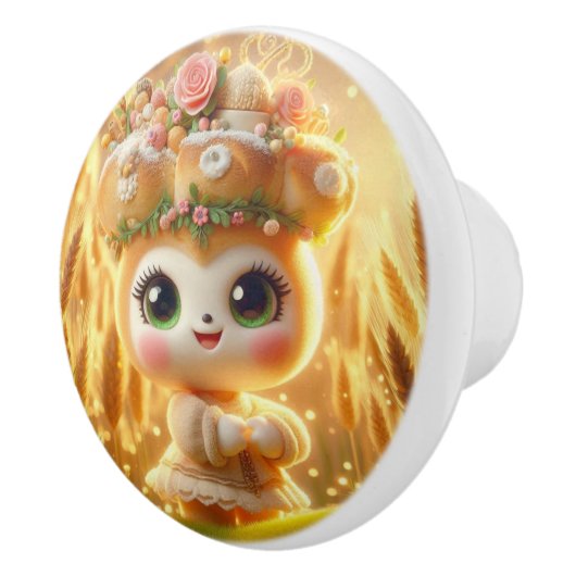 Suikerbrood II Keramische Knop (Rechts)