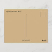 Suikerbroodberg in Brazilië Briefkaart (Achterkant)