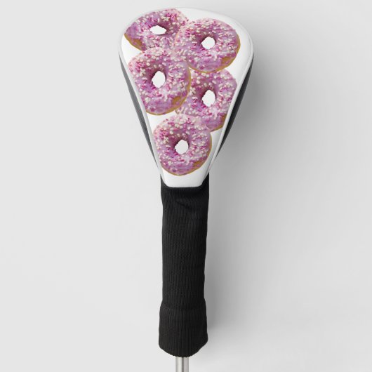 Suikerdonuts met sprinken golfheadcover (Voorkant)