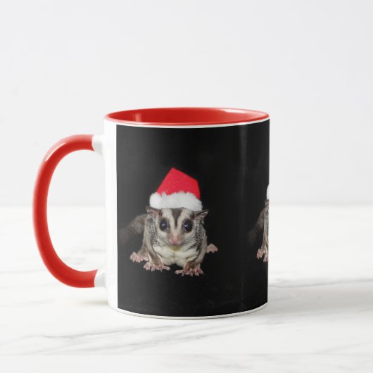 Suikereekhoorn Kerstmis Mok (Links)