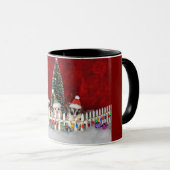 Suikereekhoorn Kerstmis Mok (Voorkant rechts)